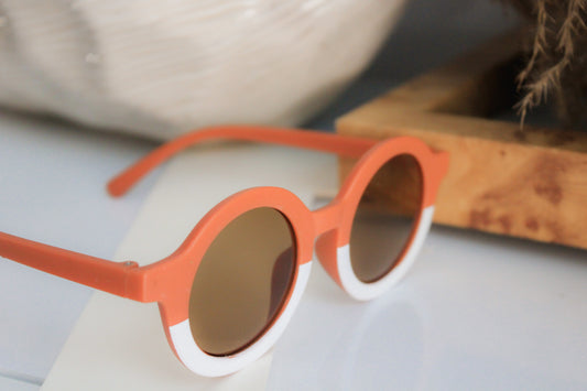Dark Orange Kids sunglasses