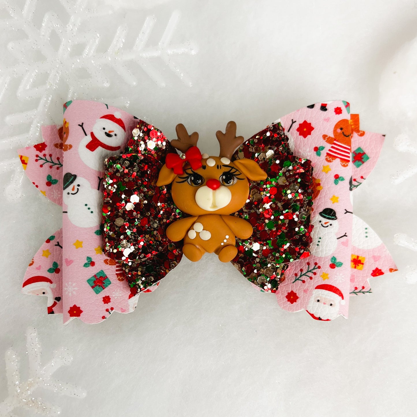 Winter Friends bow