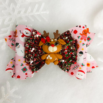 Winter Friends bow