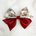 Retro Christmas bow