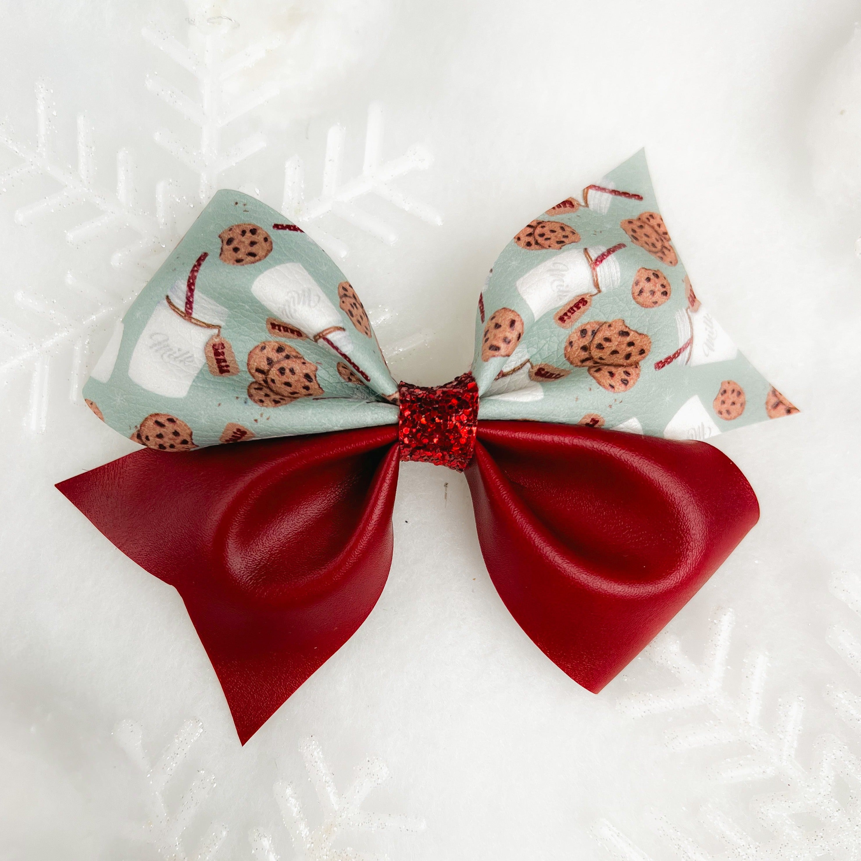 Retro Christmas bow